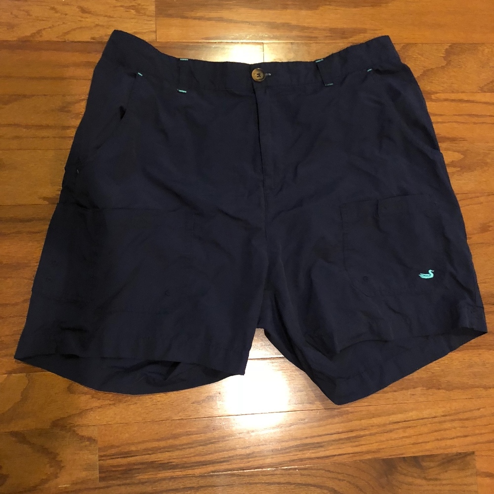Southern Marsh Navy Tarpon Flats Fishing Shorts